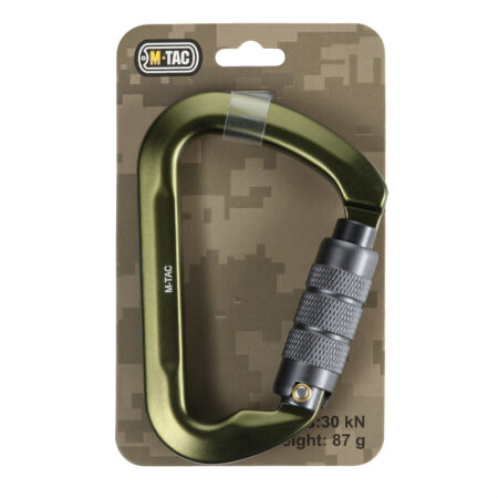 Carabiner 10cm with Bayonet Lock Keylock