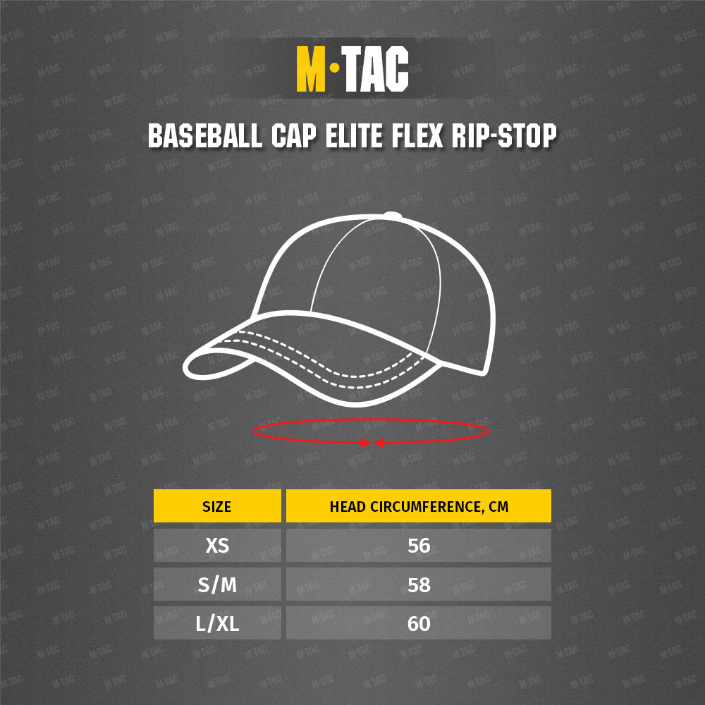 Baseball cap Elite Flex Rip-Stop - Pilt 8