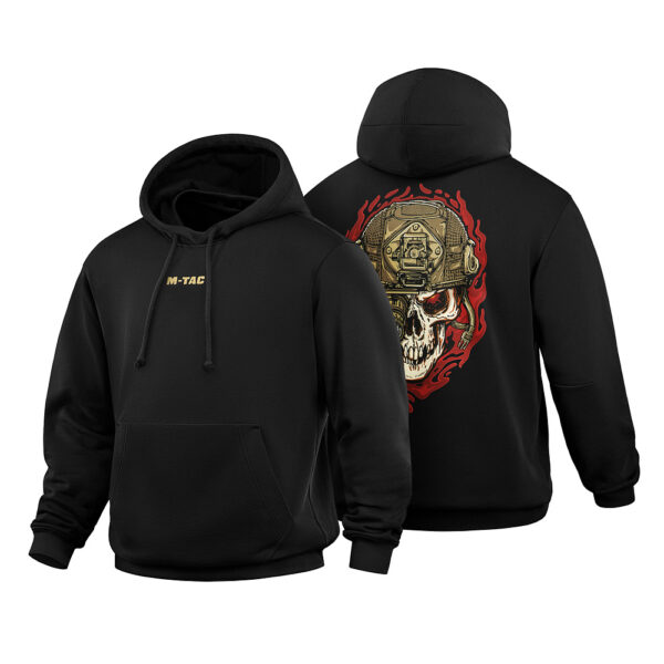 Hoodie Worn to the Bone