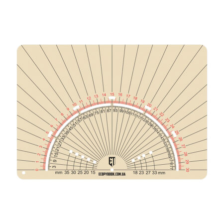 Ecopybook Tactical protractor PR-R