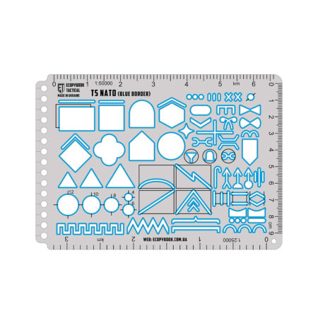Ecopybook Tactical ruler TZ NATO