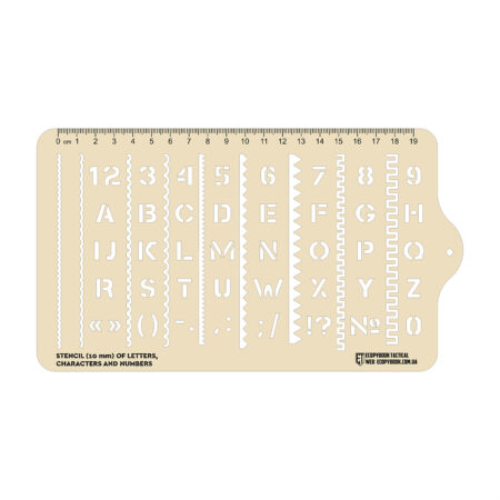 Ecopybook Tactical Stencil symbols NATO