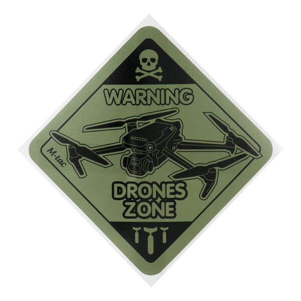 Sticker Drone Zone Large