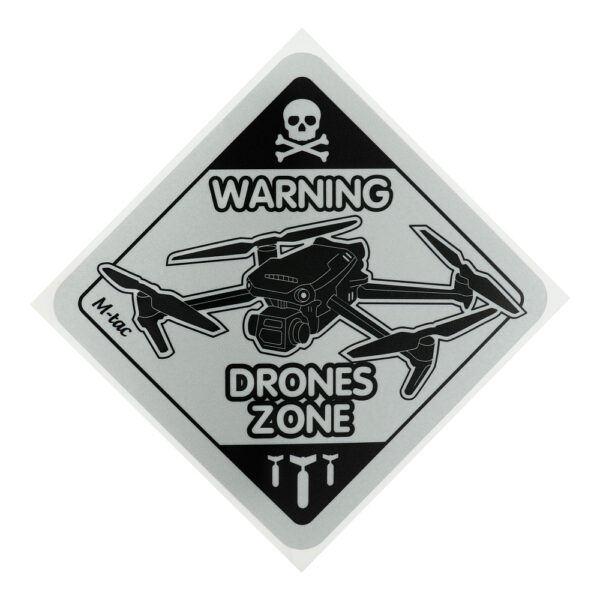 Sticker Drone Zone Large