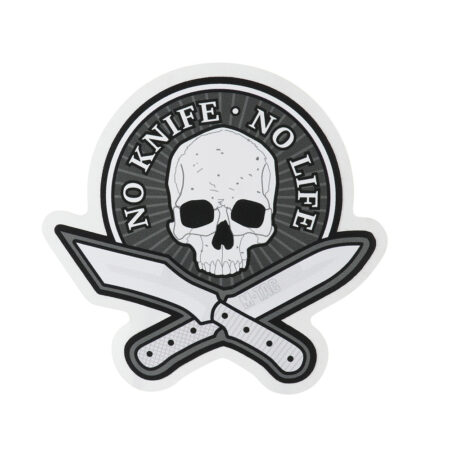 Sticker No Knife-No Life Reflective
