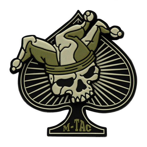 Patch Ace of Spades 3D PVC