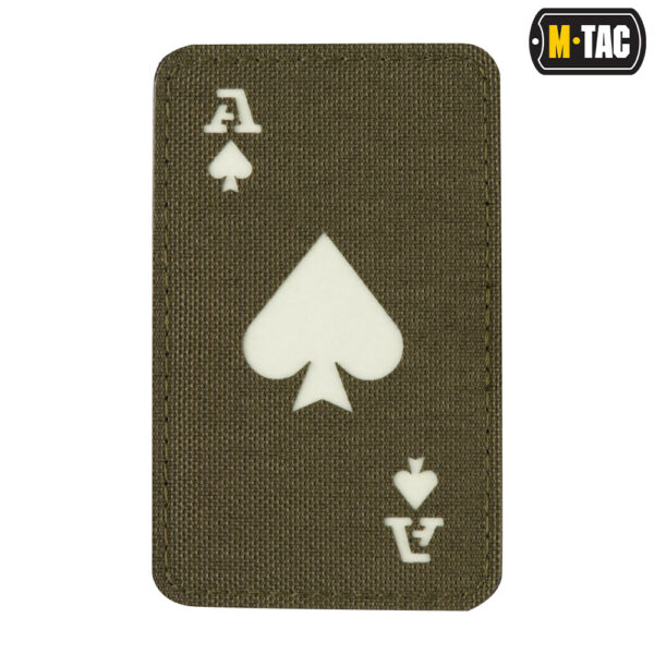 Patch Ace of Spades Laser Cut