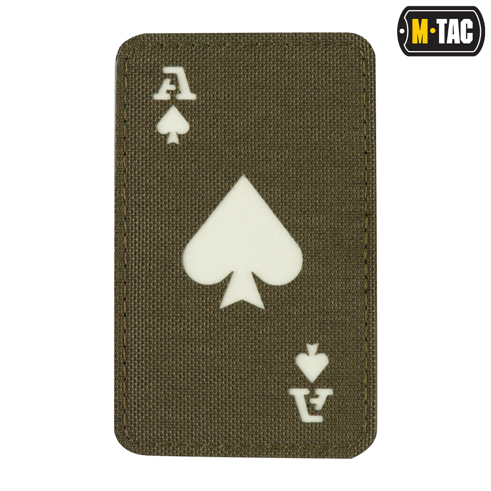 Patch Ace of Spades Laser Cut