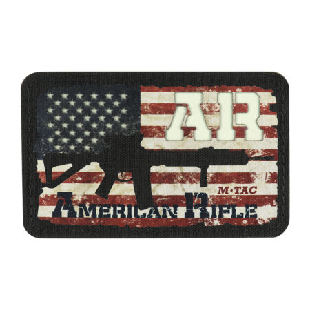 M-Tac patch AR-15 American Rifle (80x50 mm)