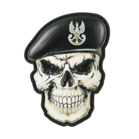 Patch skull in beret Poland (PMW)