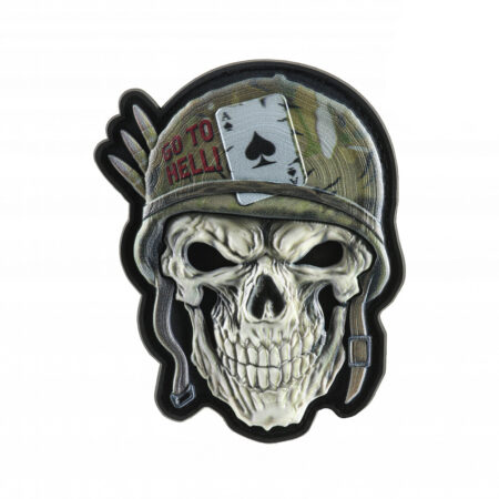 Patch Helmet Skull