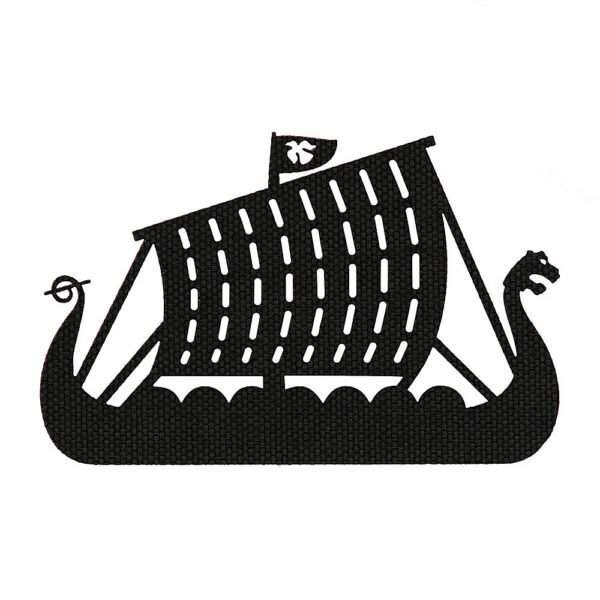 Patch Drakkar Laser Cut