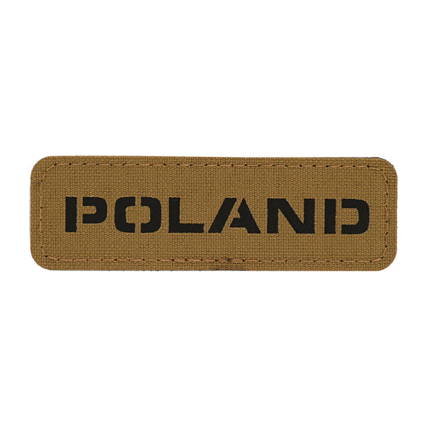 Patch Poland 25x80 Laser Cut