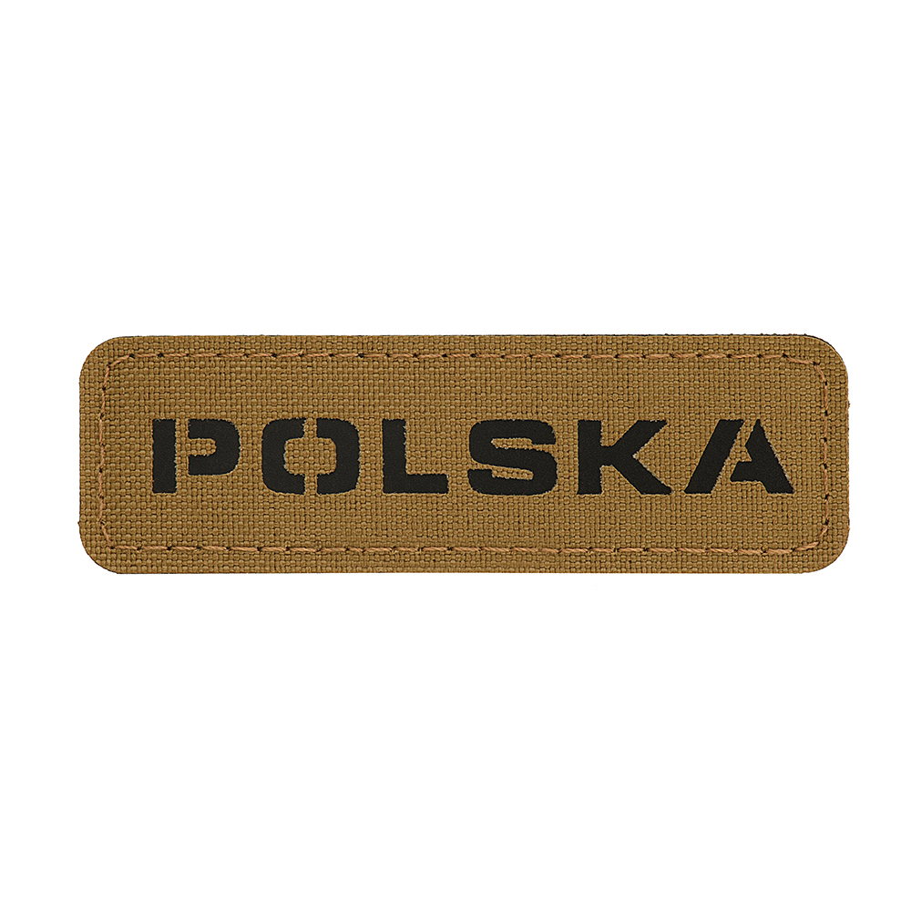 Patch Polska 25x80 Laser Cut