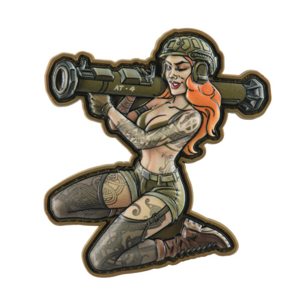 Patch Tactical girl #10 PVC Skandinavik