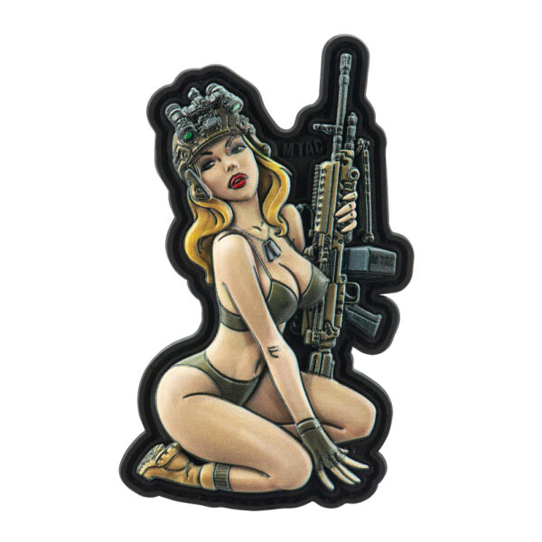 Patch Tactical Girl #5 PVC