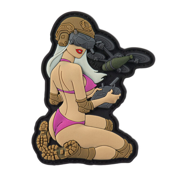 Patch Tactical Girl #6 PVC