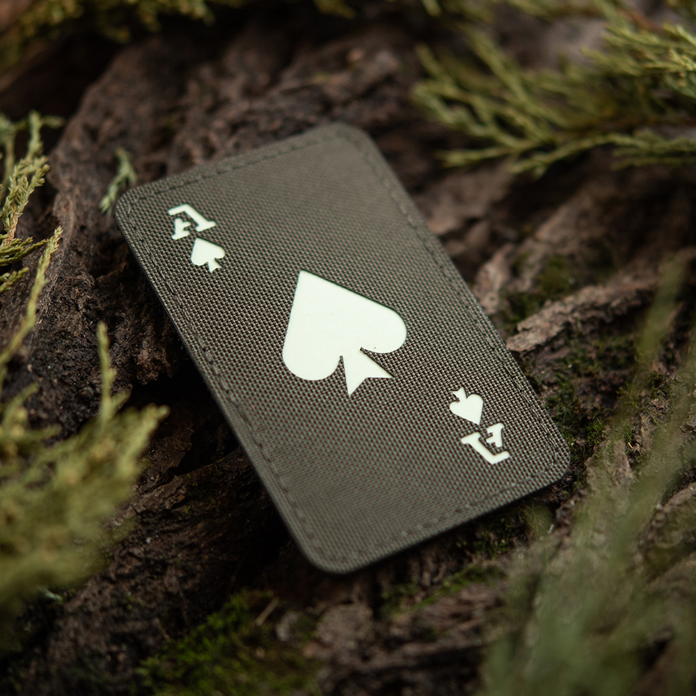 Patch Ace of Spades Laser Cut - Image 7