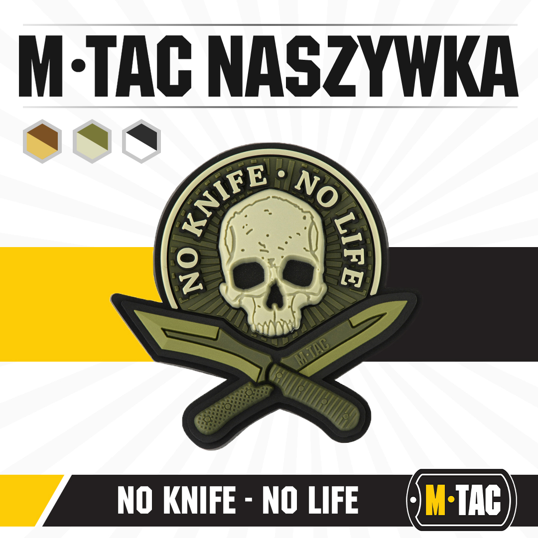 Patch No Knife - No Life 3D PVC - Image 4