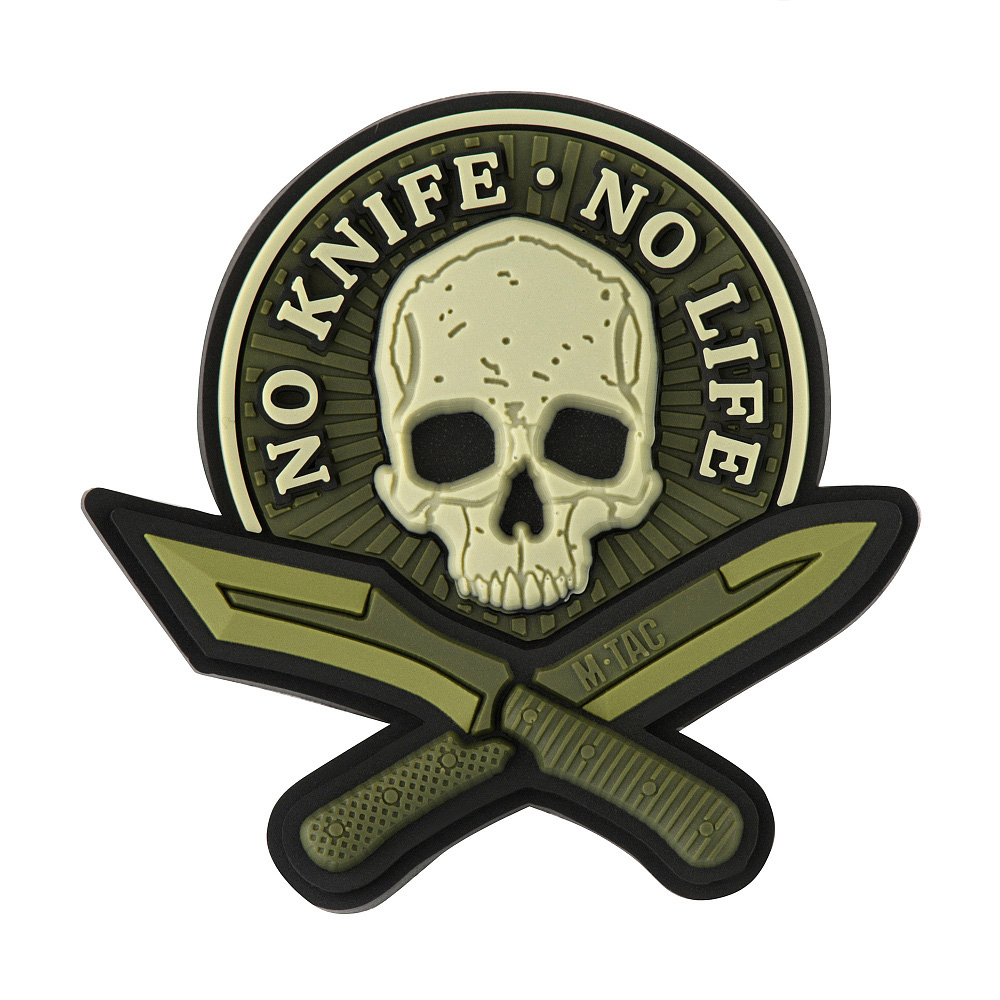 Patch No Knife - No Life 3D PVC - Image 2