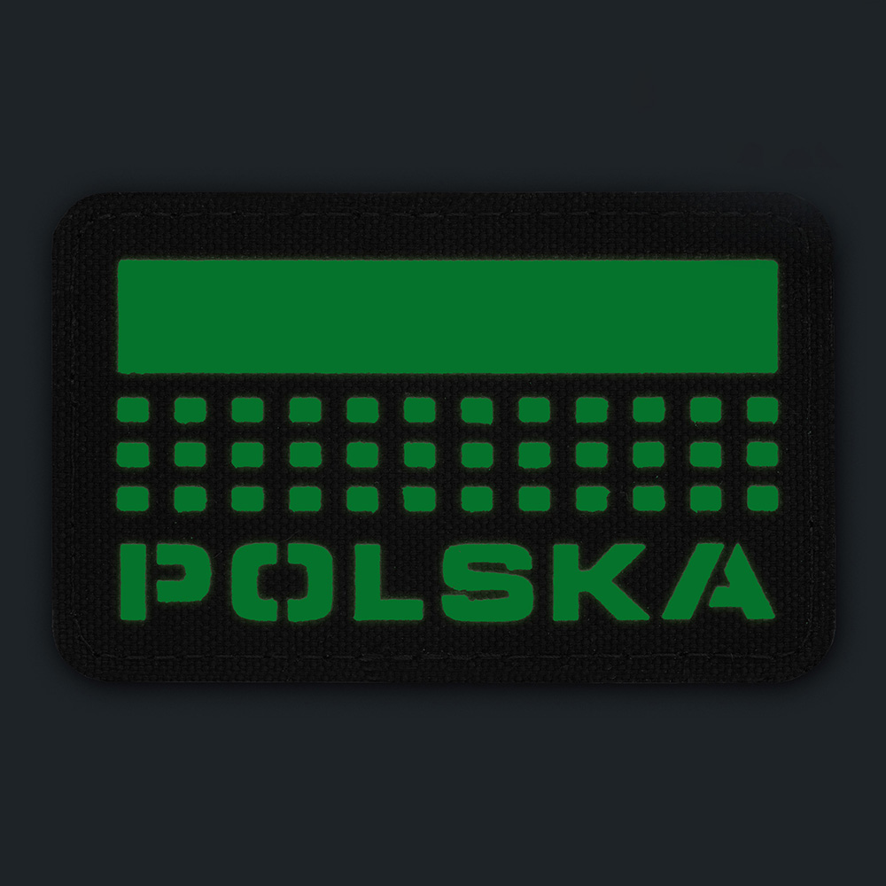 Patch Polska (with flag) 50x80 Laser Cut - Image 3