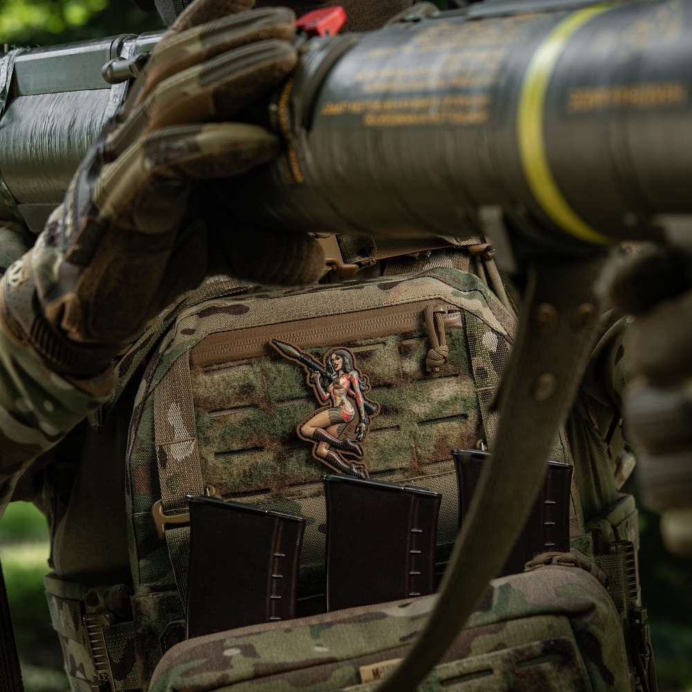 Patch Tactical girl #9 RPG PVC - Image 7