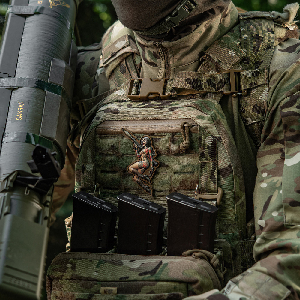 Patch Tactical girl #9 RPG PVC - Image 3