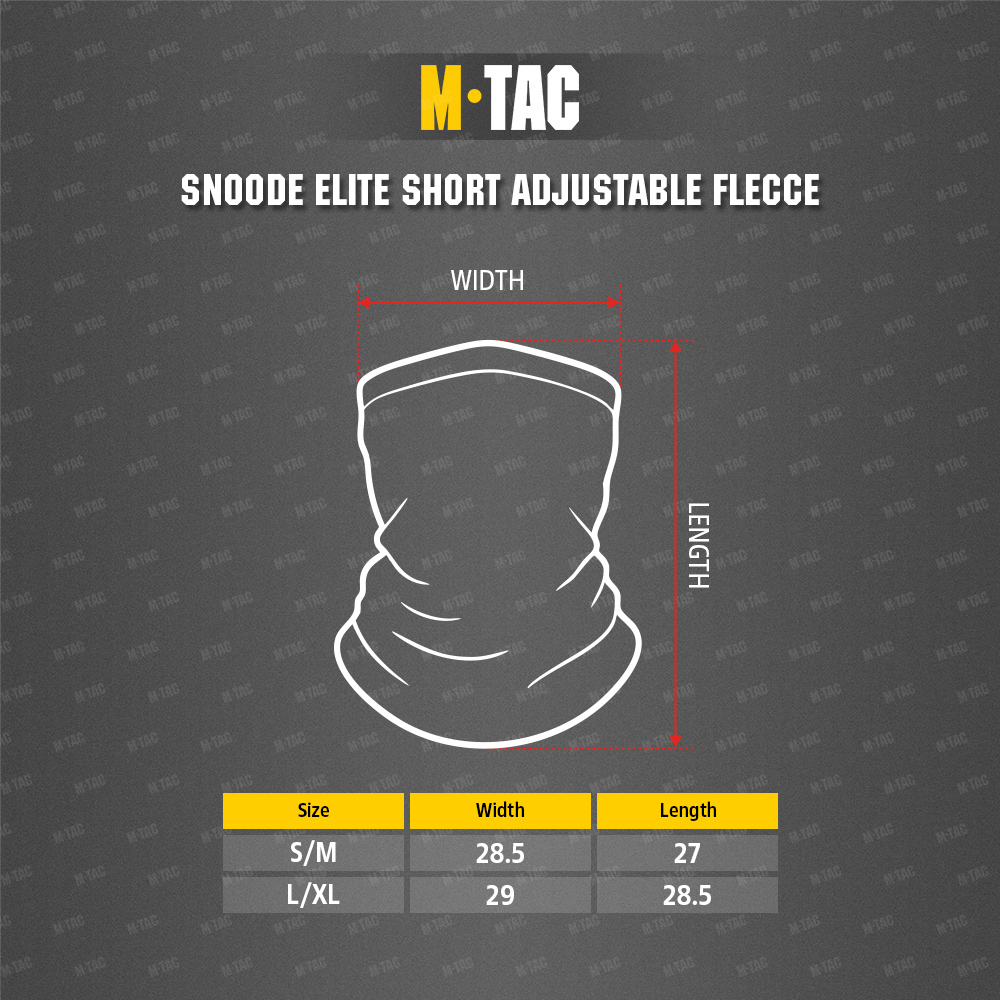 Snoode Elite Short Adjustable Flecce (320/m2) - Image 2