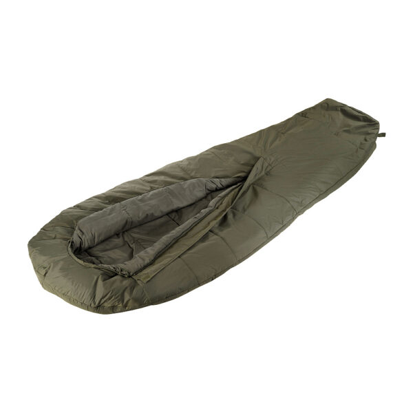 Sleeping bag with compression cover
