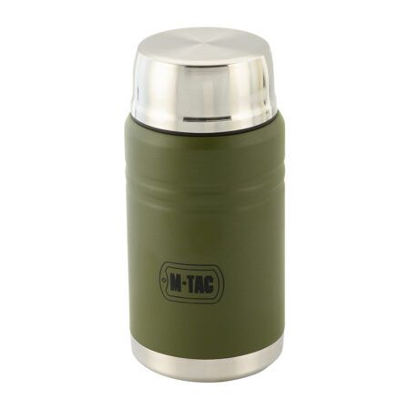 Stainless 750 ml Thermos with folding spoon