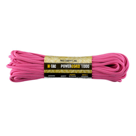 Paracord Powercord1000 15m Pink