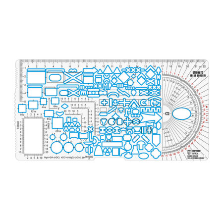 Small Tactical Ruler NATO (Blue)