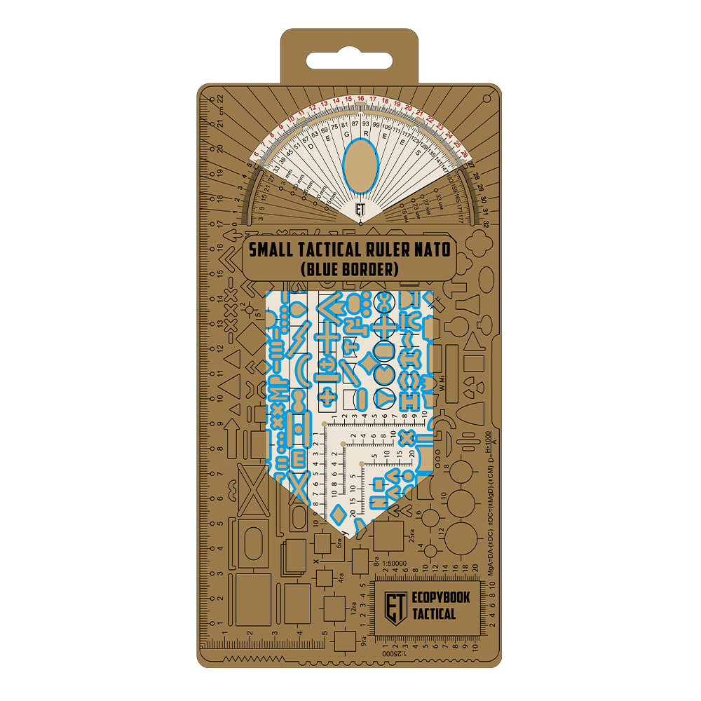 Small Tactical Ruler NATO (Blue) - Image 3