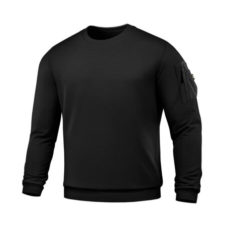 Nylon Pocket Cotton Hard Sweatshirt
