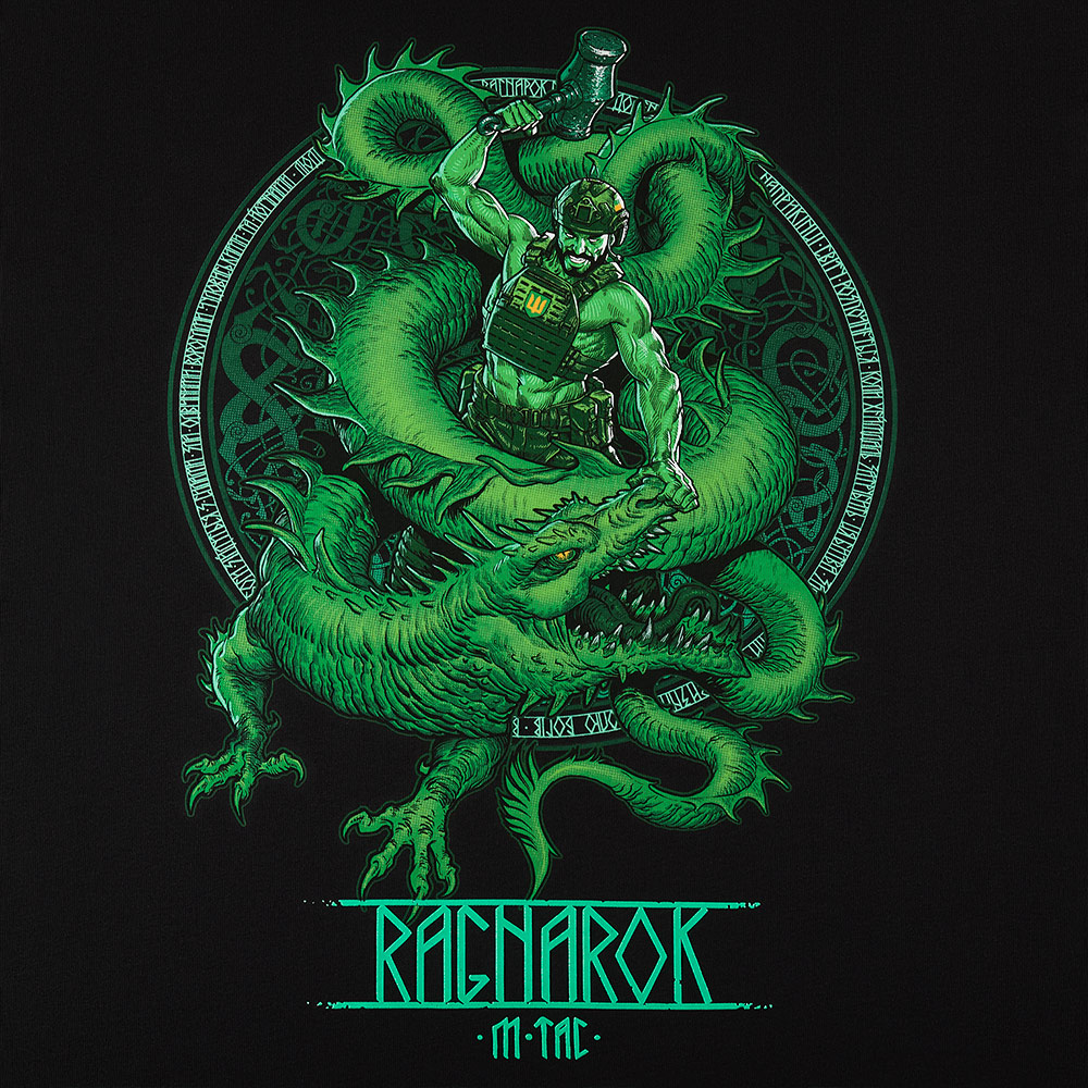 T-Shirt Ragnarok Night Vision Cotton Hard - Pilt 8