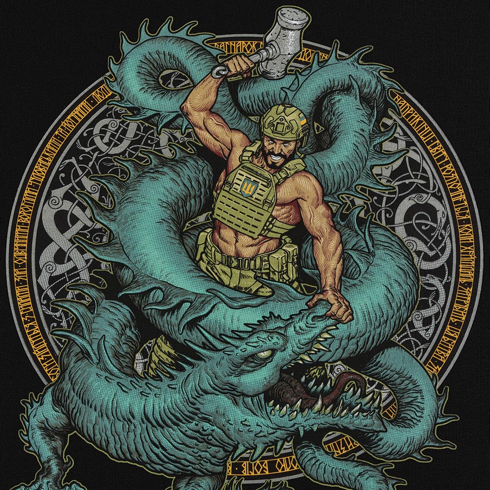 T-Shirt Ragnarok Cotton Hard - Pilt 9