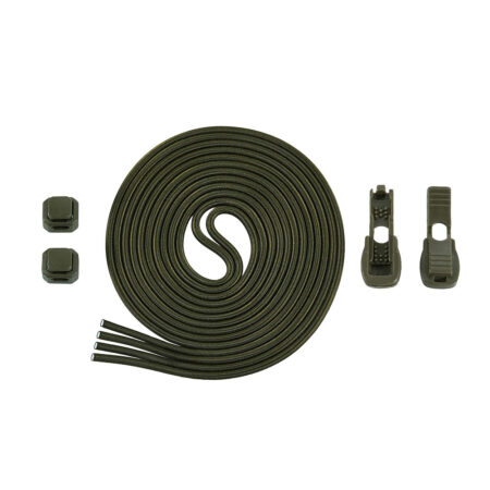 Elastic Shoelaces OD Green 120 cm